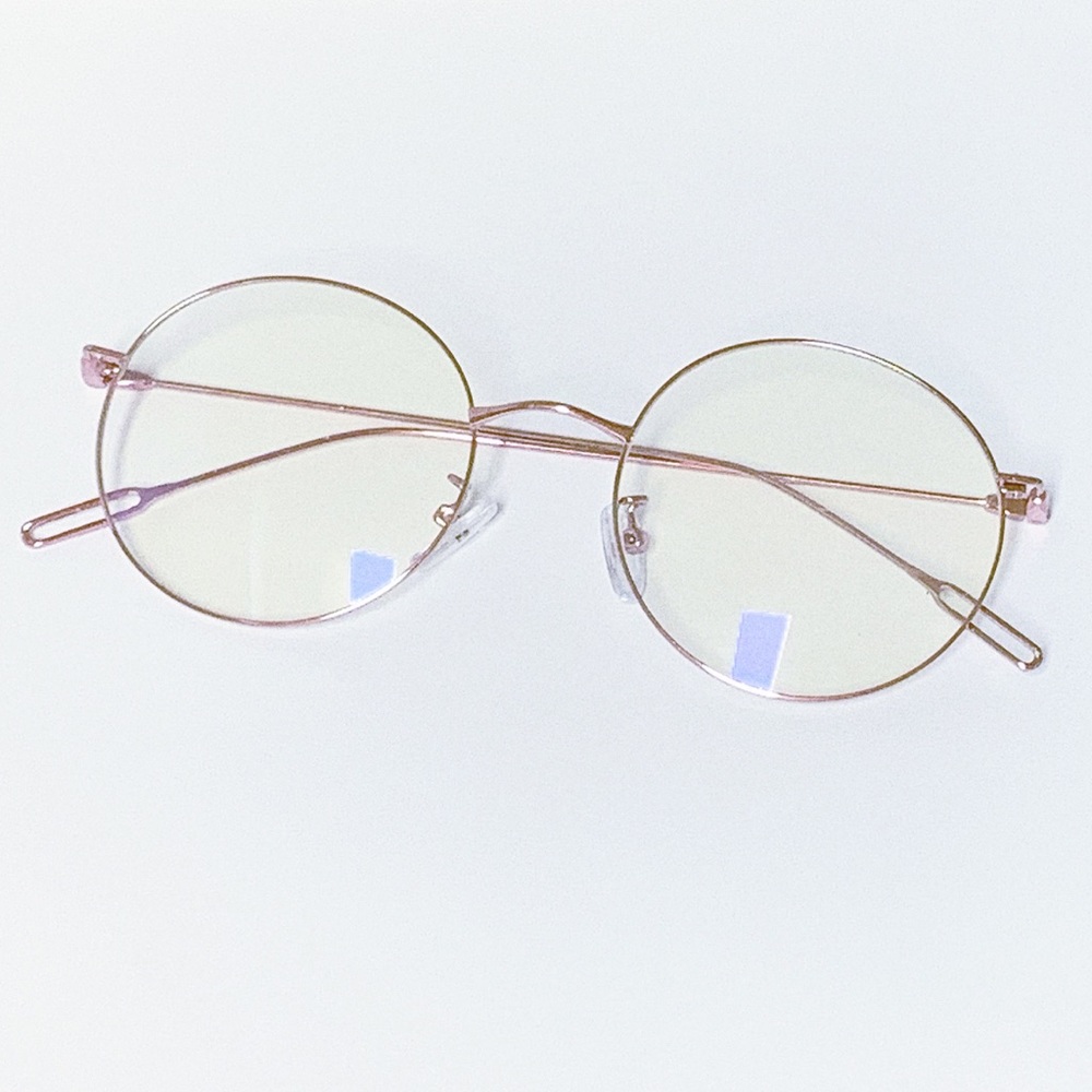 Rose Gold Women's Eyeglasses Frame